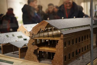 A model of a Dundee Jute Mill