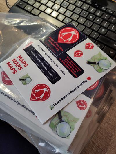 A stack of sticker sheets. Photo by Gregory Marler